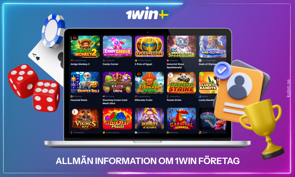 1win erbjuder ett brett utbud av tjänster, inklusive sportsbetting i mer än 40 discipliner, spelautomater, poker och ett live casino
